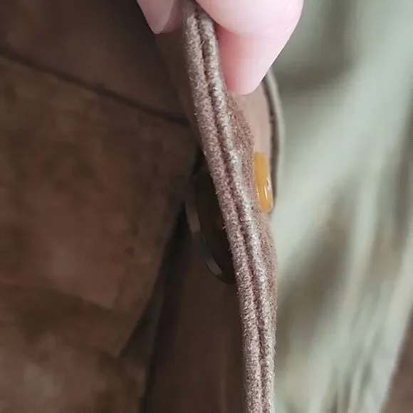 70s Vintage Suede Coat - Picture 14 of 16